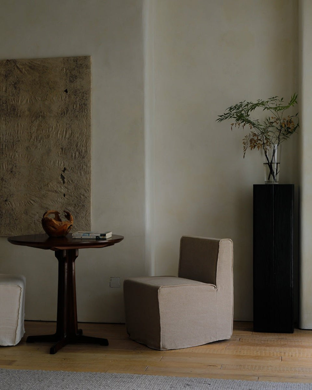 Castor Slipcover Sofa Chair - ZM Home