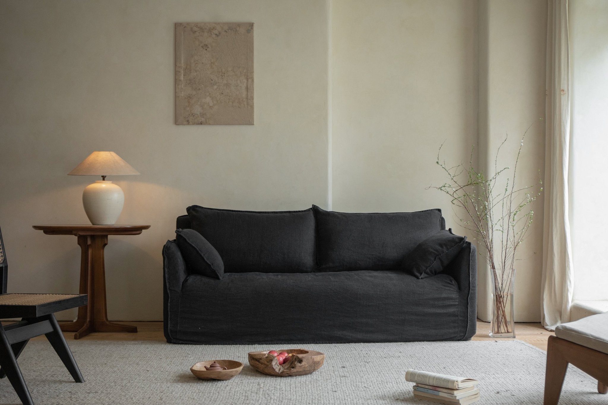 Malle Slipcovered Sofa - ZM Home