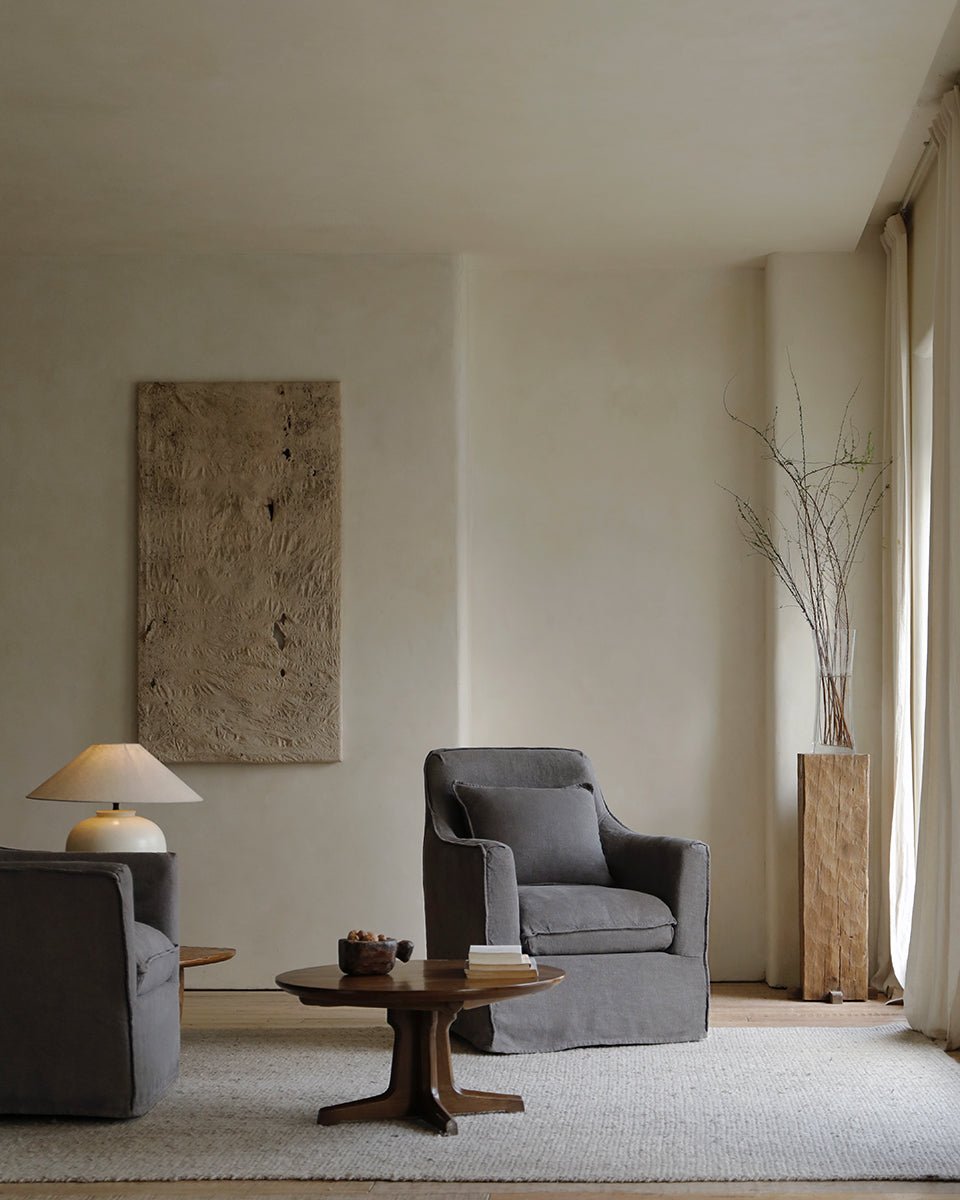 Sola Slipcovered Armchair - ZM Home