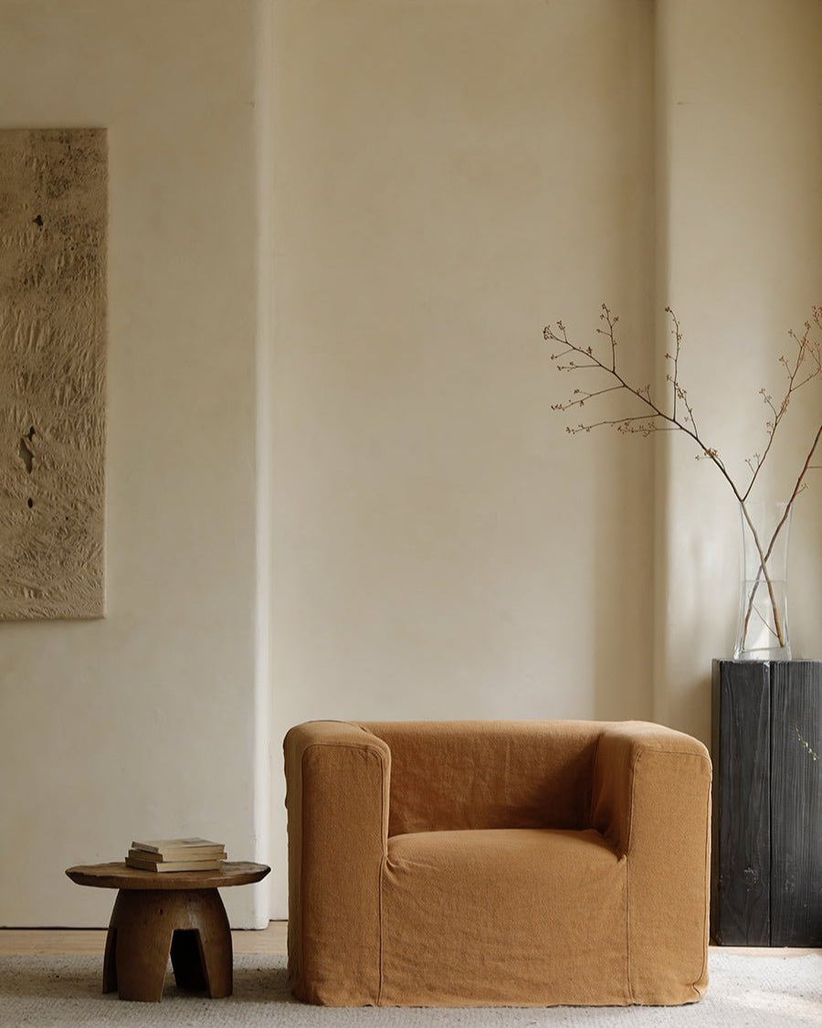 Lea Slipcover Armchair - ZM Home