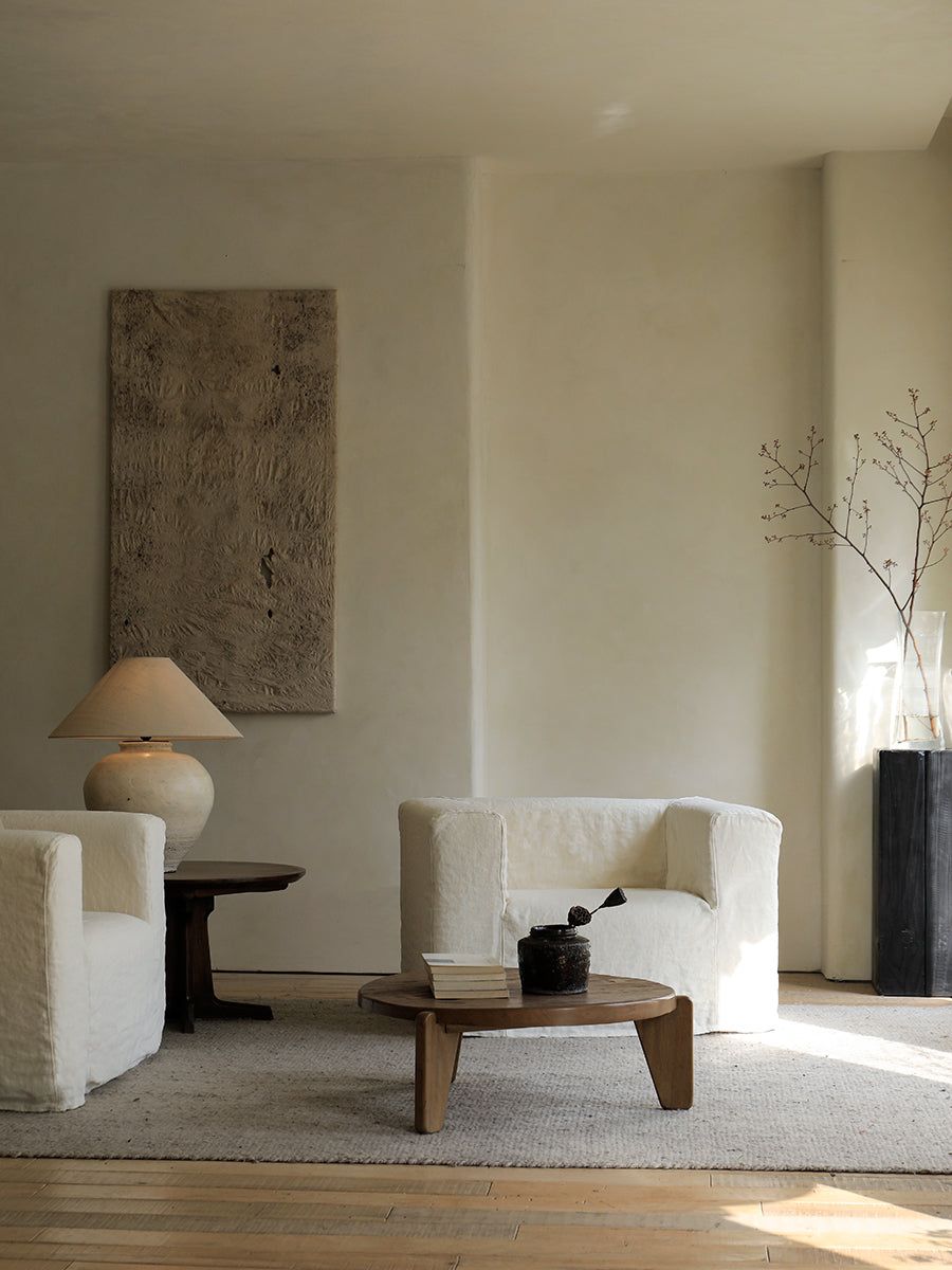Lea Slipcover Armchair - ZM Home