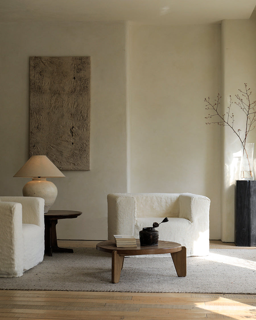 Lea Slipcover Armchair - ZM Home