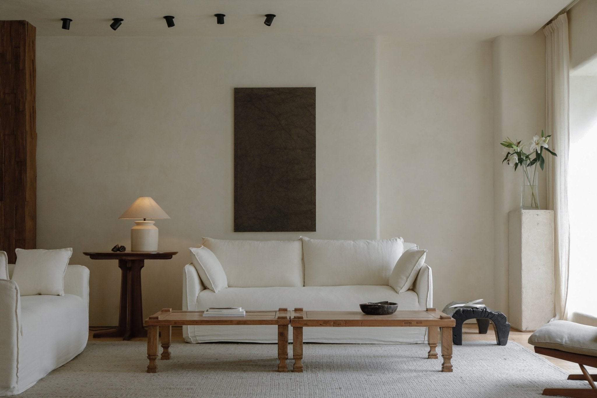 Malle Slipcovered Sofa - ZM Home