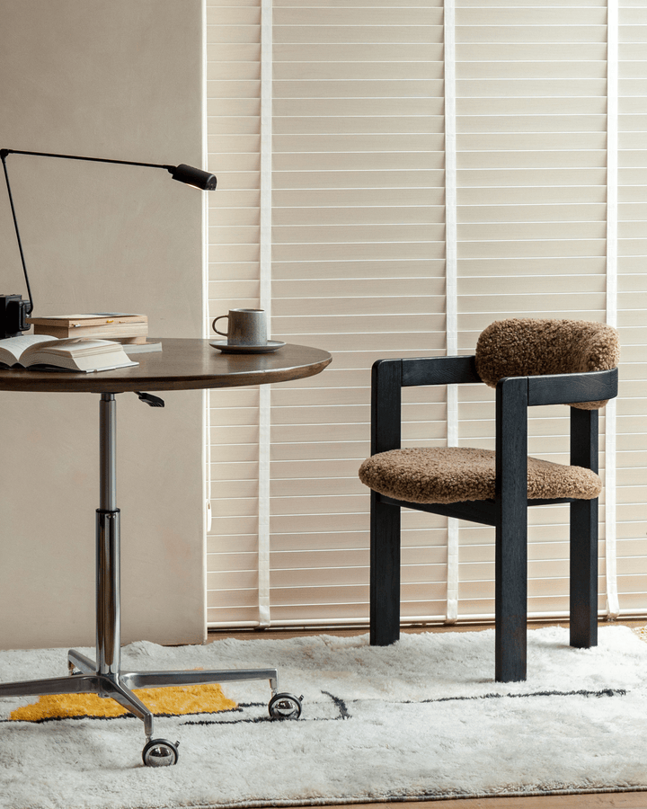 Pamplona Shearling Chair - ZM Home