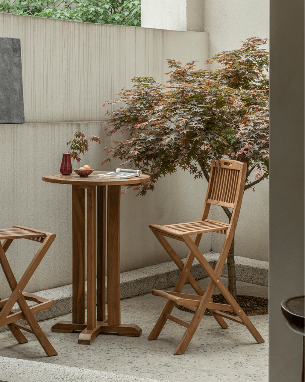 Outdoor Bar Chair and Table Set - ZM Home