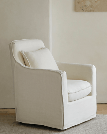 Sola Slipcovered Armchair - ZM Home