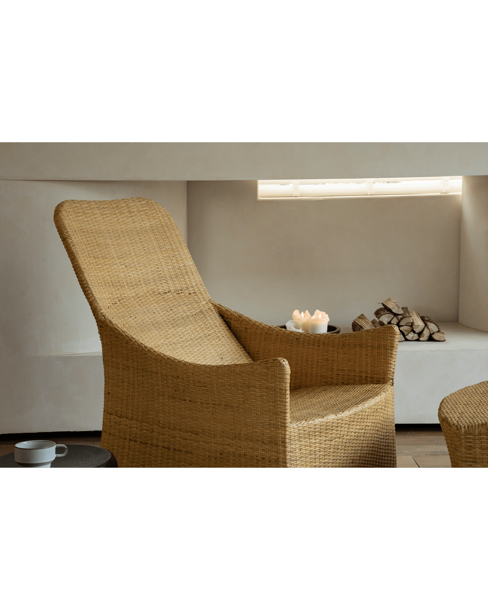 Slide Rattan Lounge Chair - ZM Home