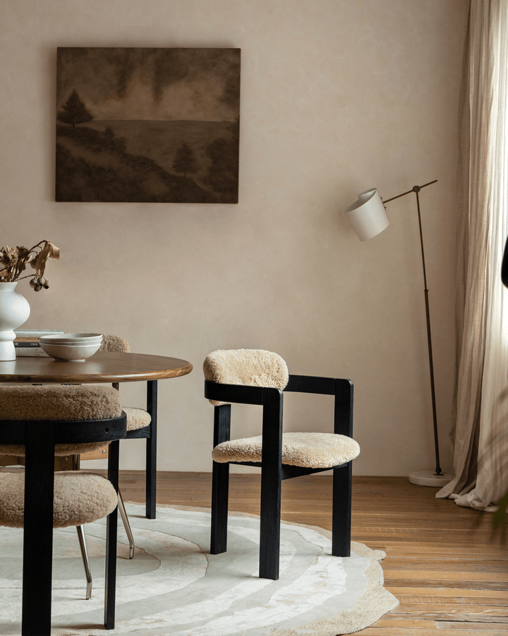 Pamplona Shearling Chair - ZM Home