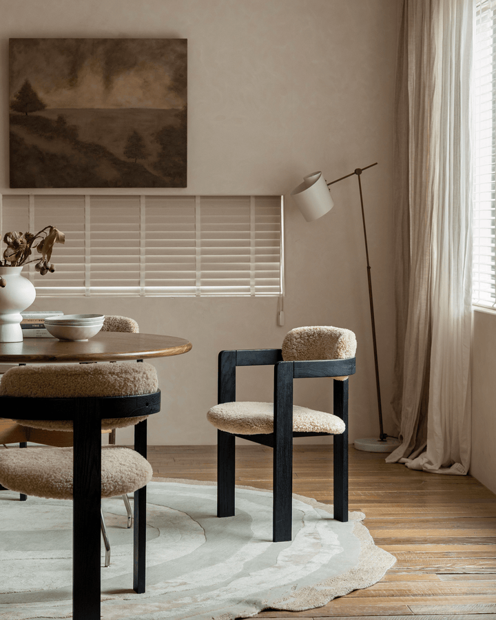 Pamplona Shearling Chair - ZM Home