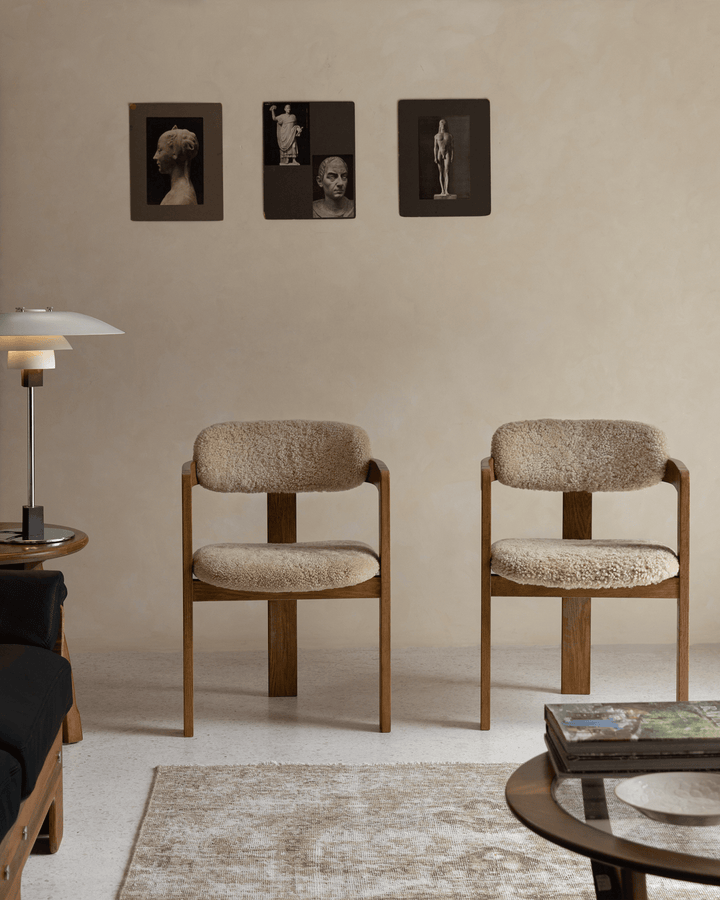 Pamplona Shearling Chair - ZM Home