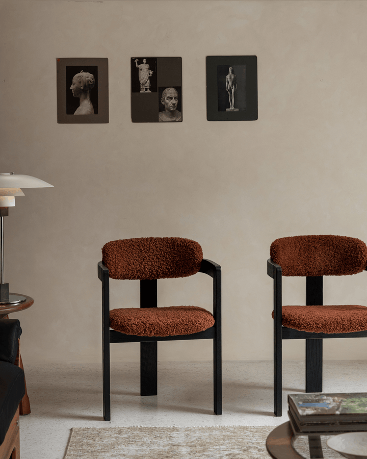 Pamplona Shearling Chair - ZM Home