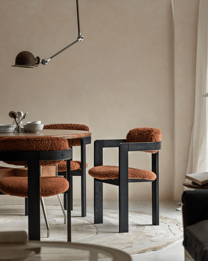 Pamplona Shearling Chair - ZM Home
