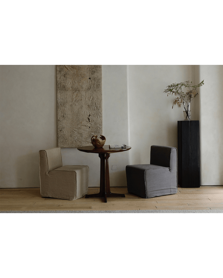Castor Slipcover Sofa Chair - ZM Home
