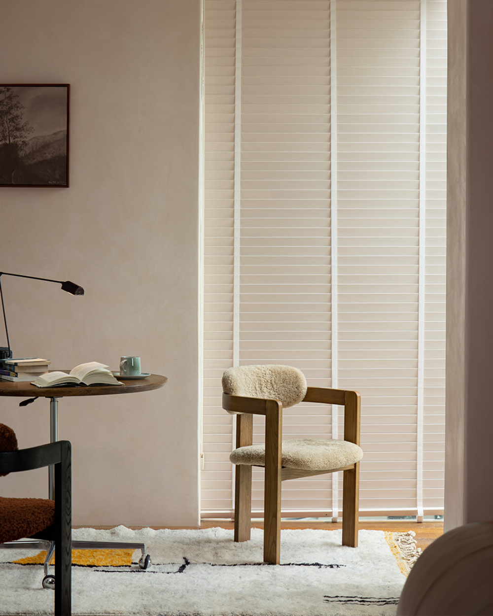 Pamplona Shearling Chair - ZM Home