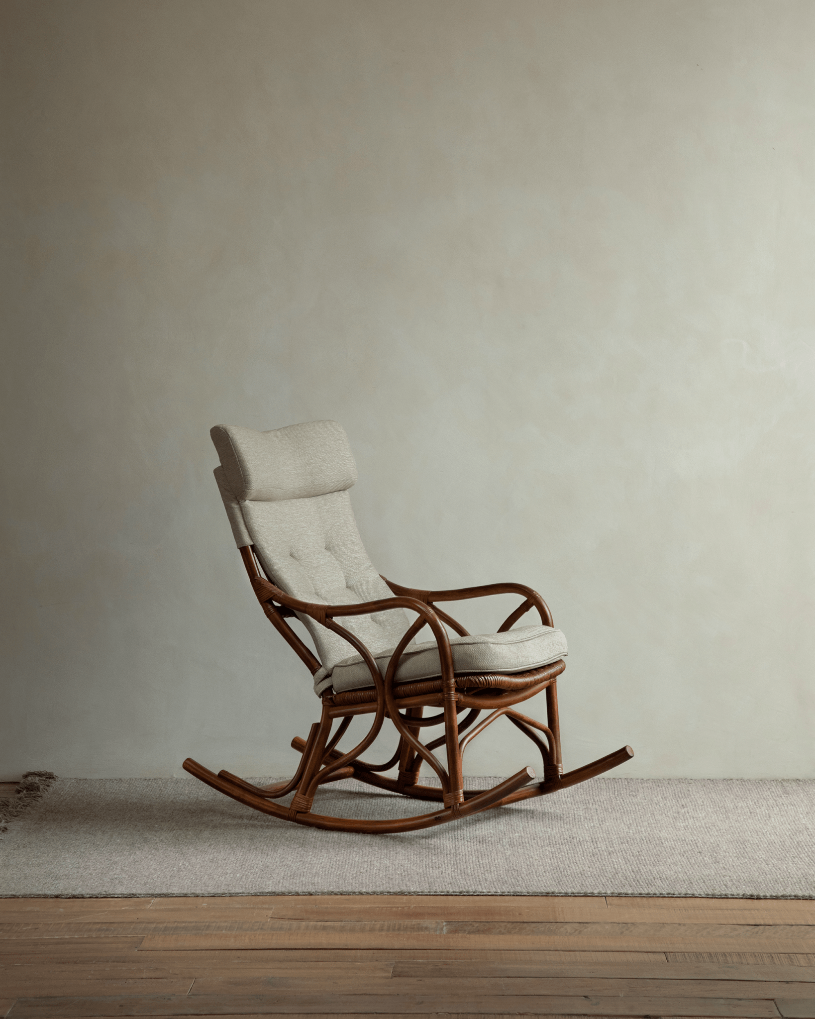 Aku Rattan Rocking Chair - ZM Home
