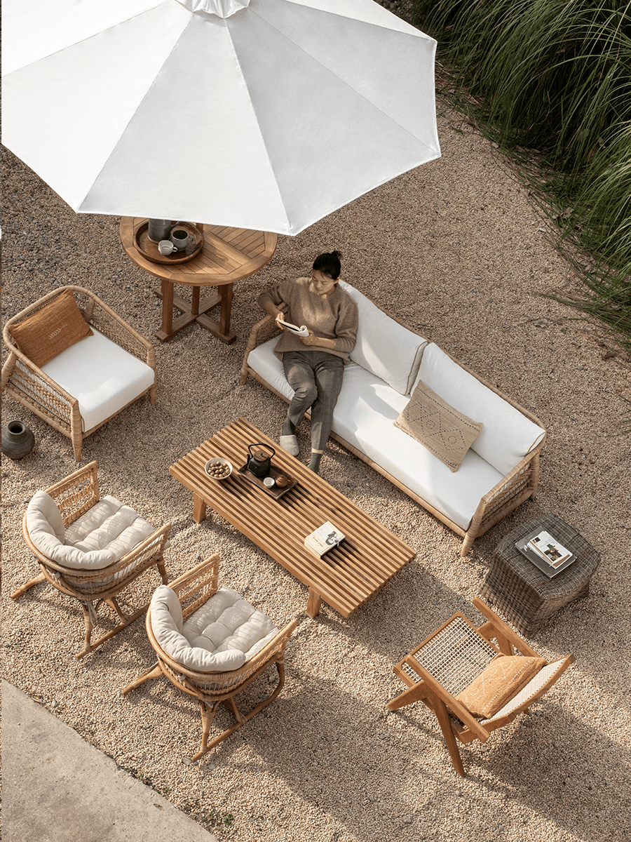 Outdoor Fence Coffee Table - ZM Home