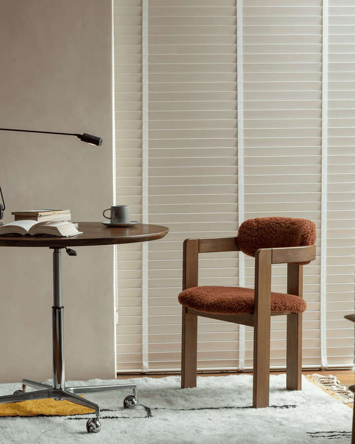 Pamplona Shearling Chair - ZM Home