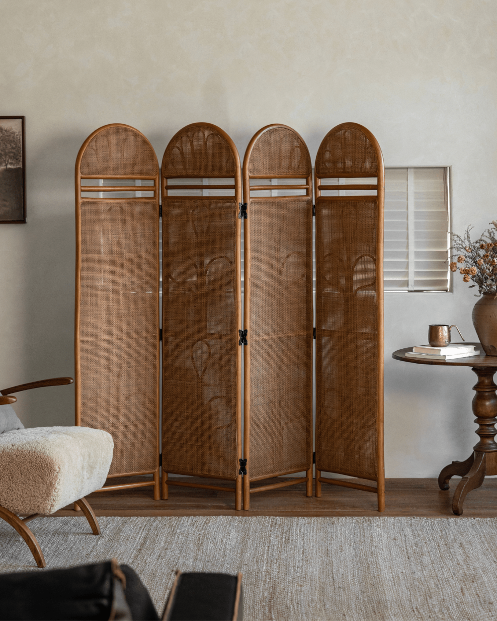 GeTan Rattan Room Divider - ZM Home