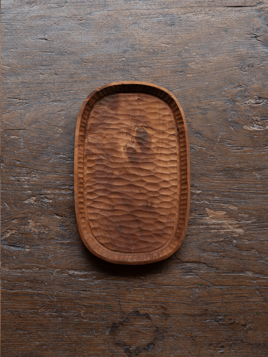 Abbey Teak Serving Tray 2PC - ZM Home