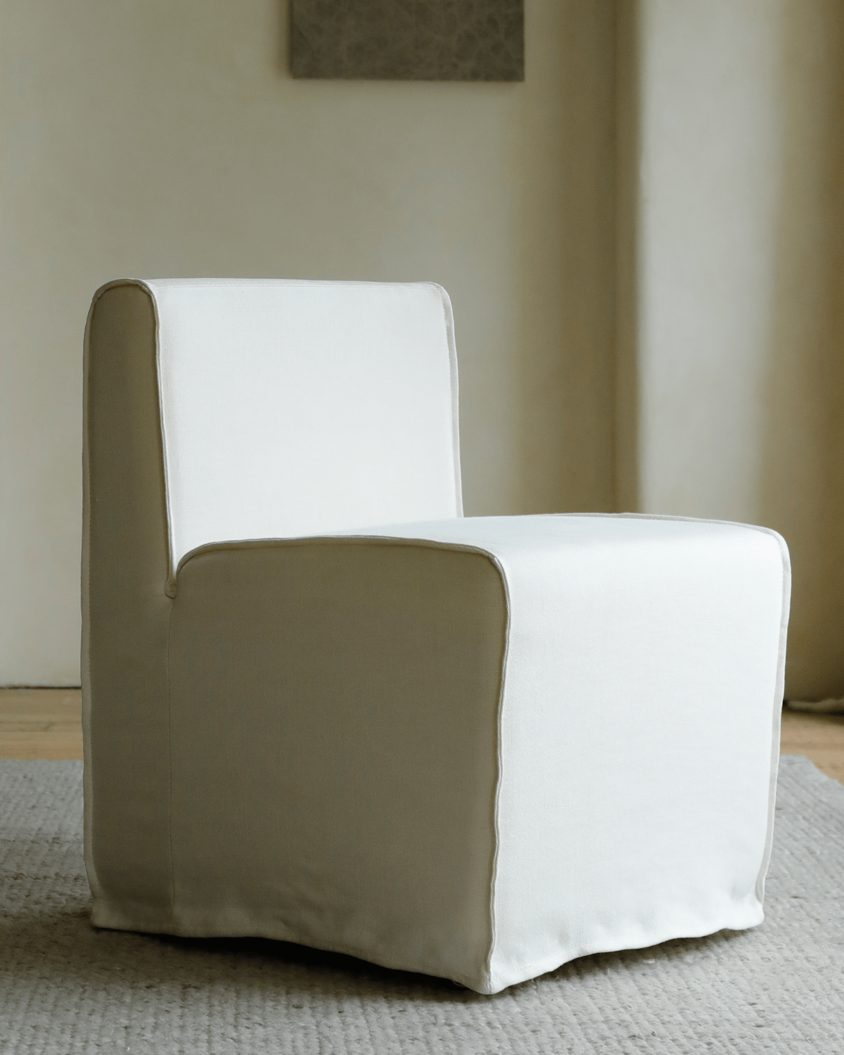 Castor Slipcover Sofa Chair - ZM Home