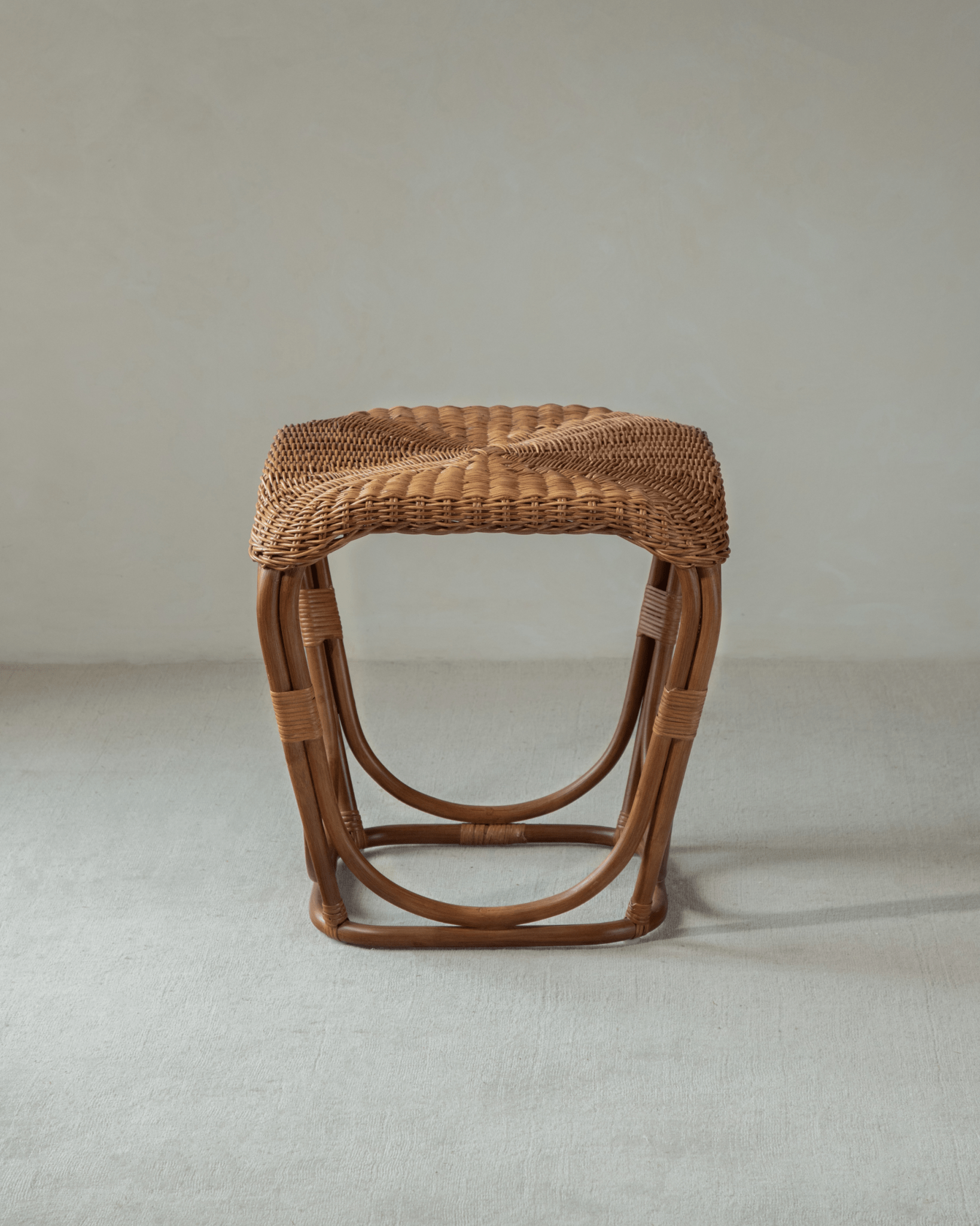 Pinecone Rattan Side Table - ZM Home