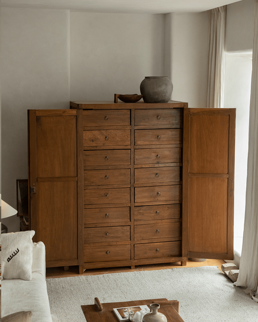 Vintage Indonesian Cabinet - ZM Home