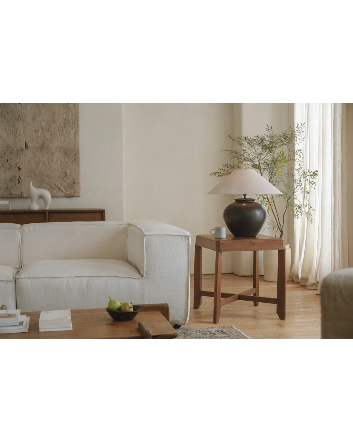 Moon Ceramic Lamp