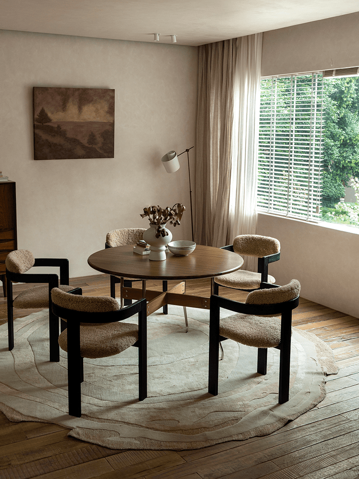 Pamplona Shearling Chair - ZM Home