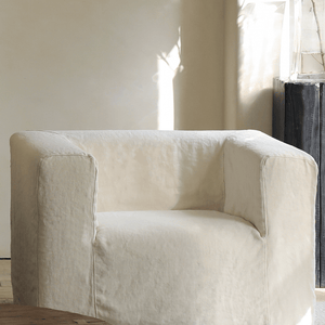 Lea Slipcover Armchair - ZM Home