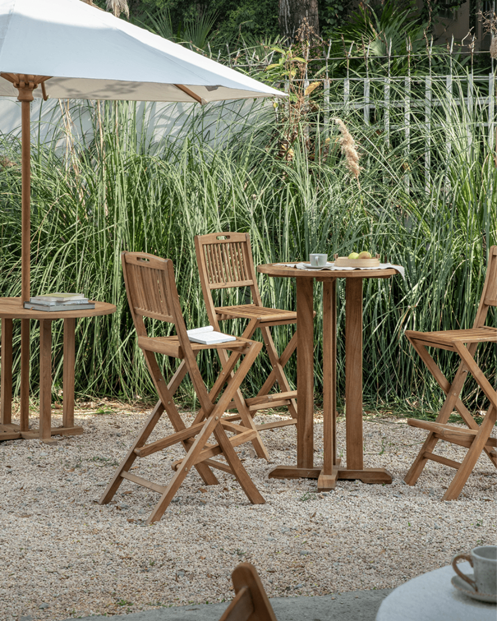Outdoor Bar Chair and Table Set - ZM Home