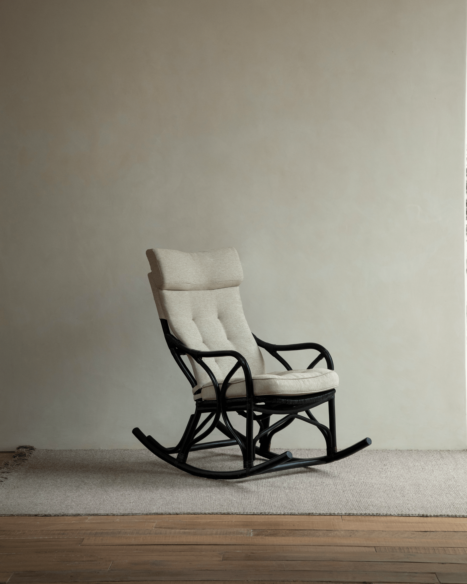 Aku Rattan Rocking Chair - ZM Home