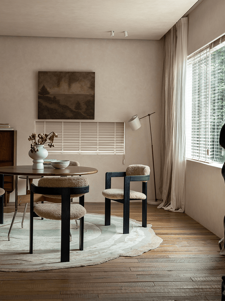 Pamplona Shearling Chair - ZM Home