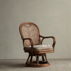 Ray Mini Rattan Swivel Chair - ZM Home