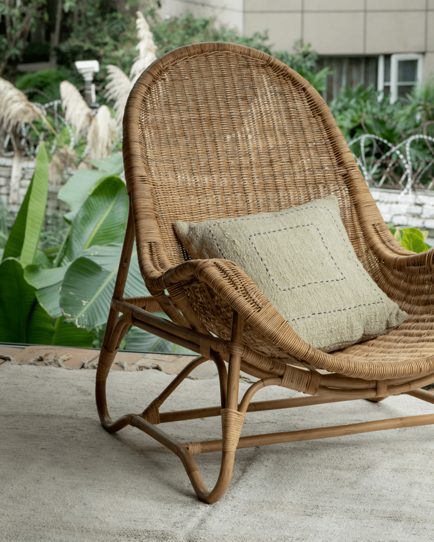Buffier Rattan Lounge Chair - ZM Home