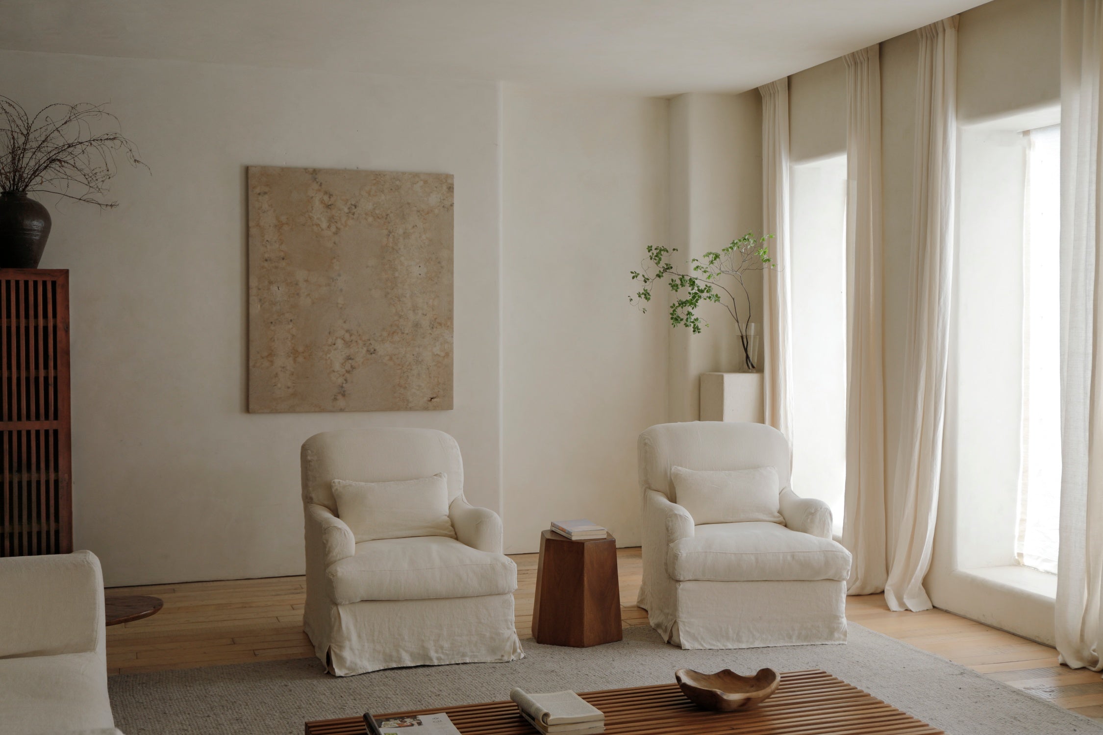 Zone Slipcovered Armchair - Removable Cover | ZM Home