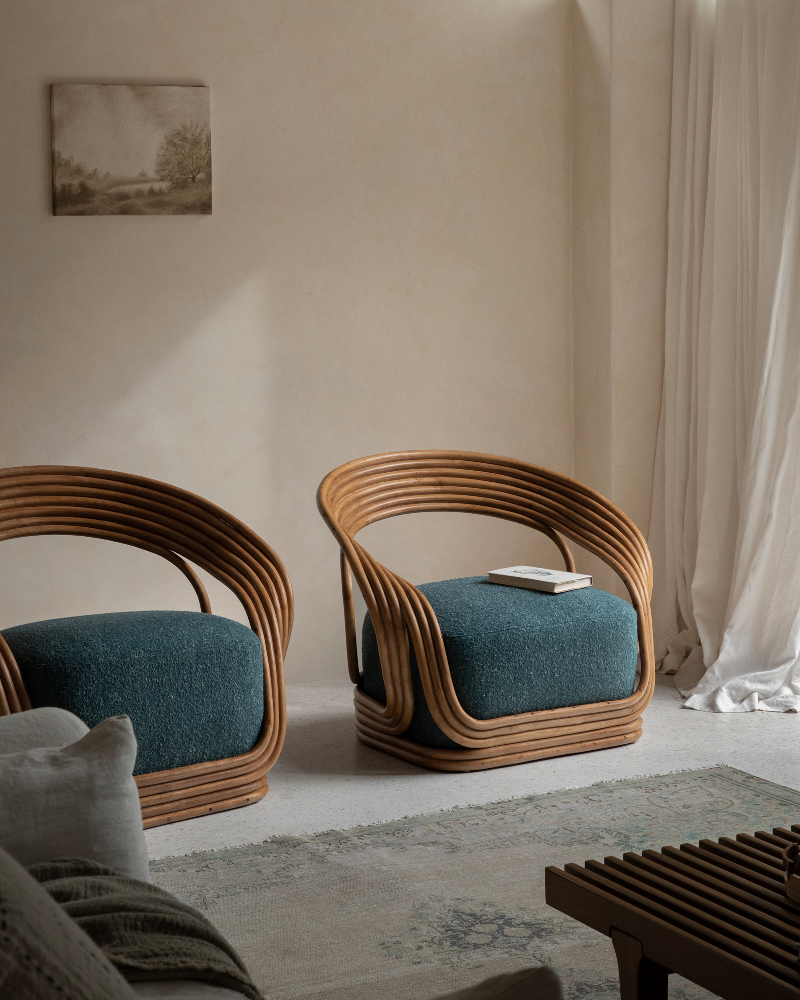 Undina Rattan Lounge Chair - ZM Home