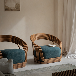 Undina Rattan Lounge Chair - ZM Home