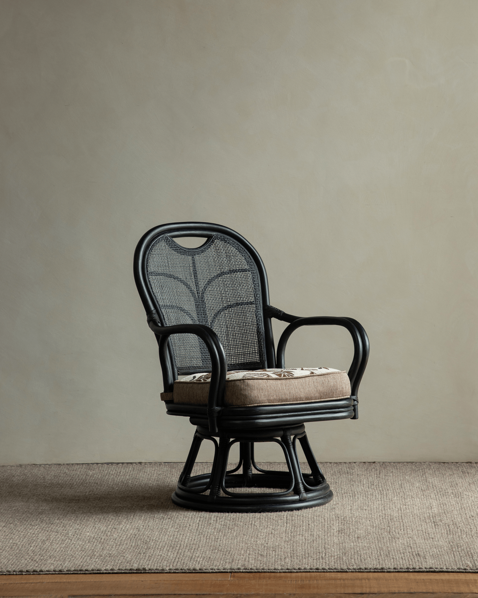 Ray Mini Rattan Swivel Chair - ZM Home