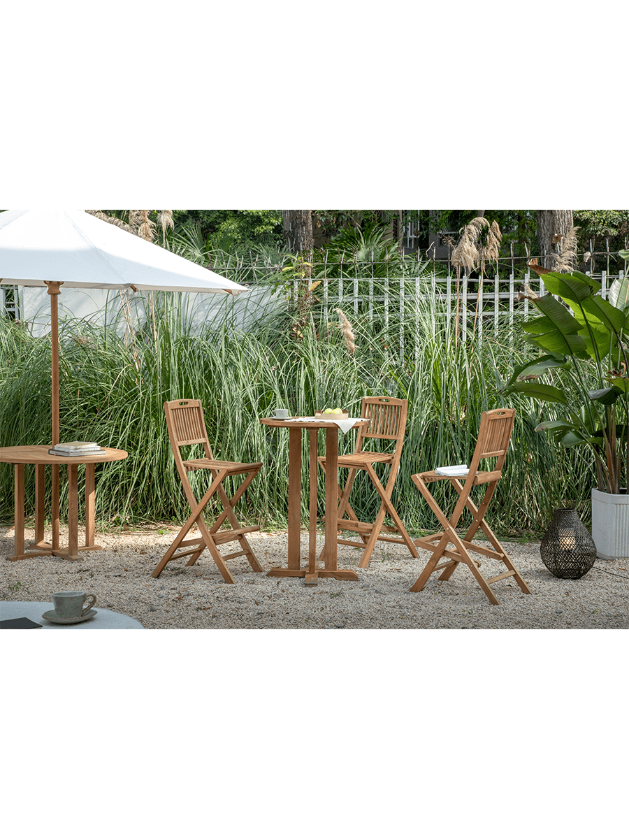 Outdoor Bar Chair and Table Set - ZM Home