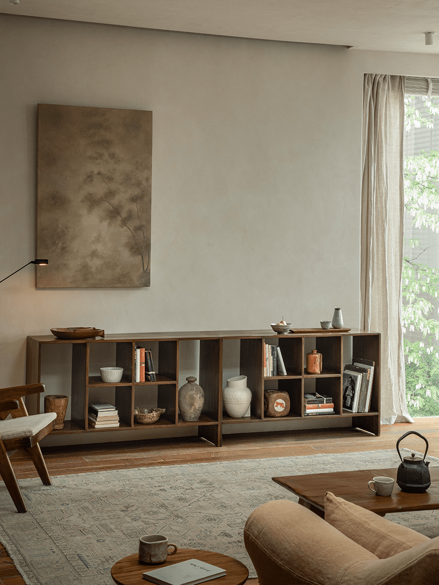 Klotski Wood File Cabinet - ZM Home