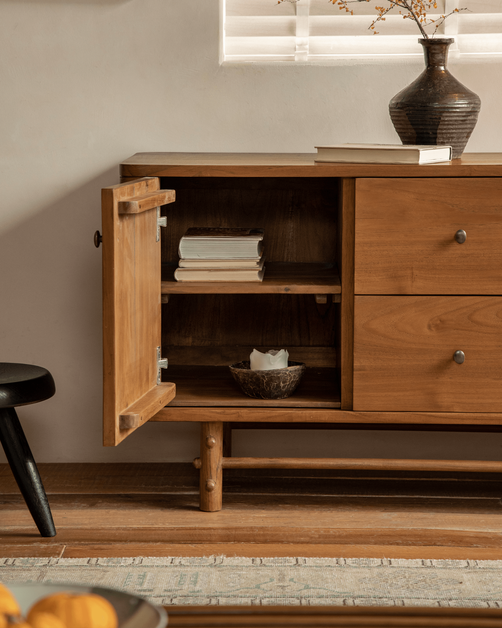 NO.121 Teak Sideboard - ZM Home