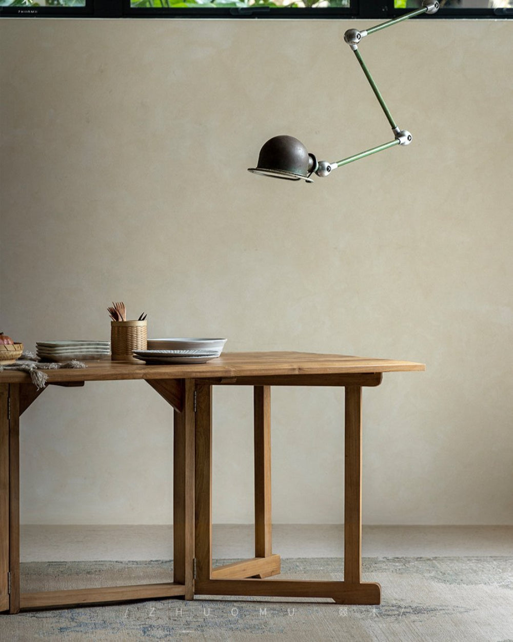 Outdoor Frame Folding Table - ZM Home