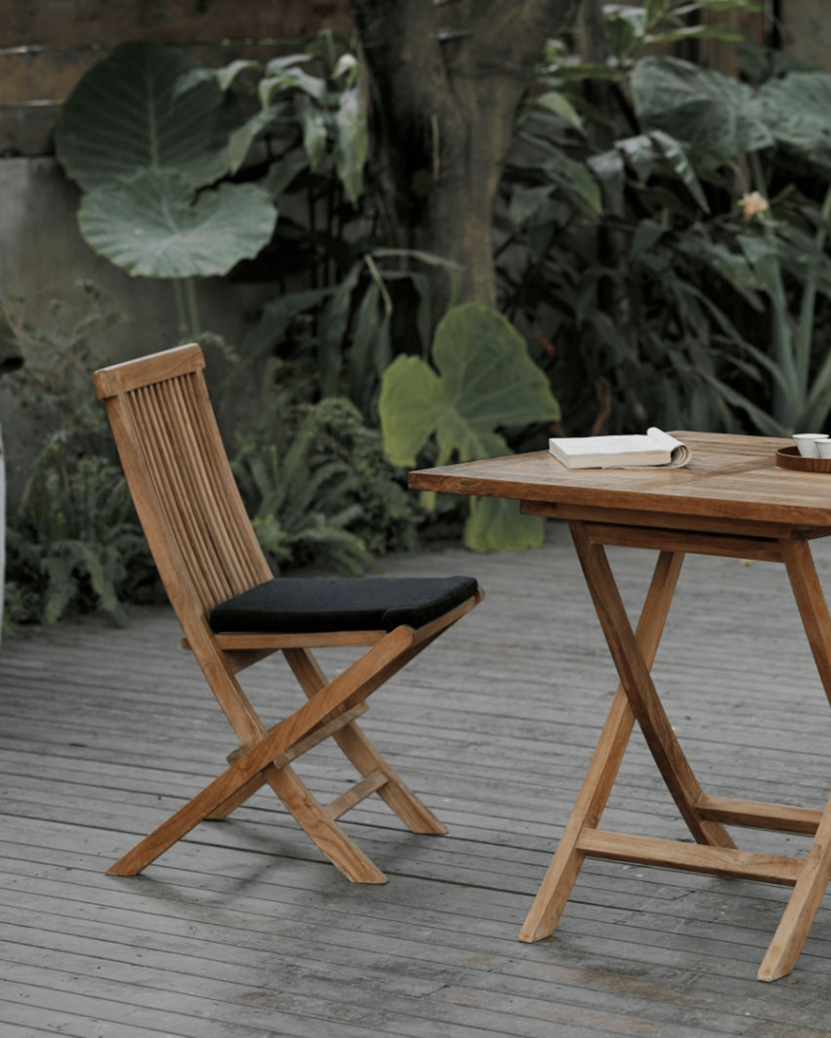 Outdoor Folding Dining Chair - ZM Home