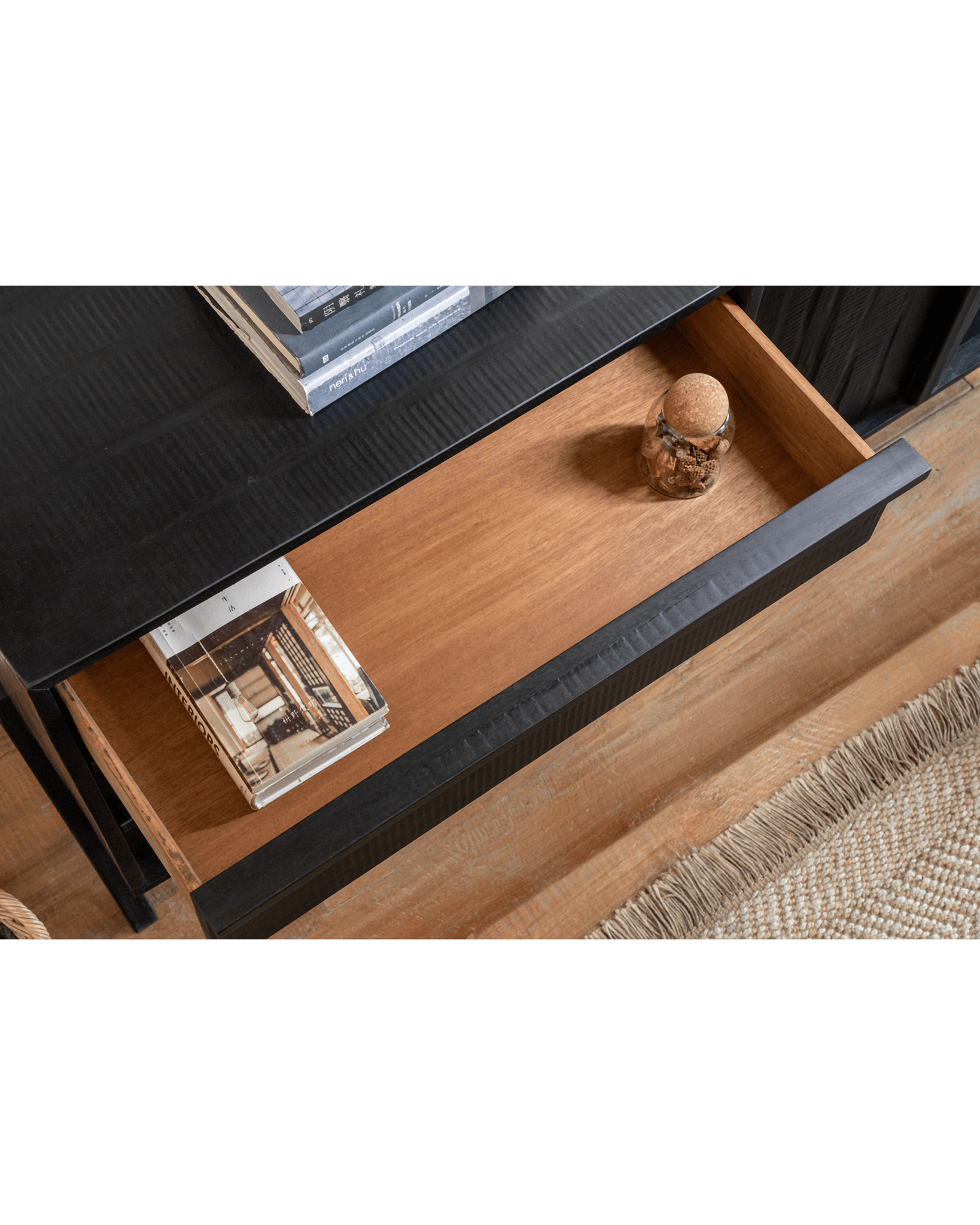 NO.32 Black Sideboard - ZM Home