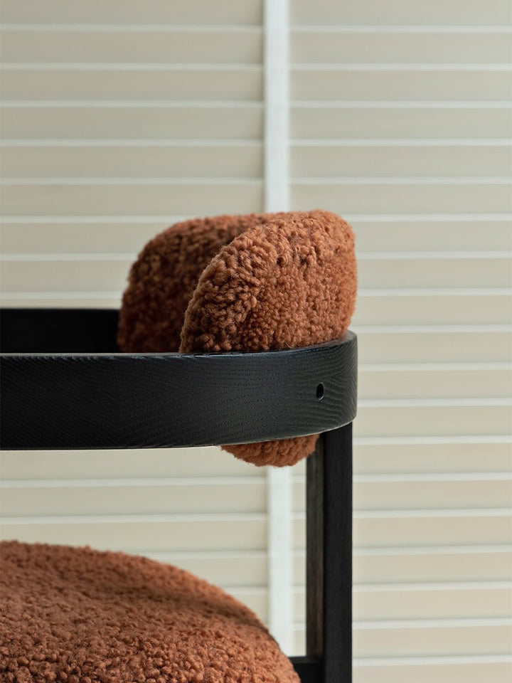 Pamplona Shearling Chair - ZM Home