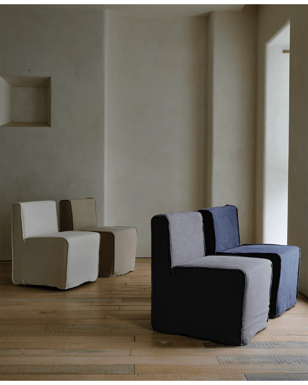 Castor Slipcover Sofa Chair - ZM Home