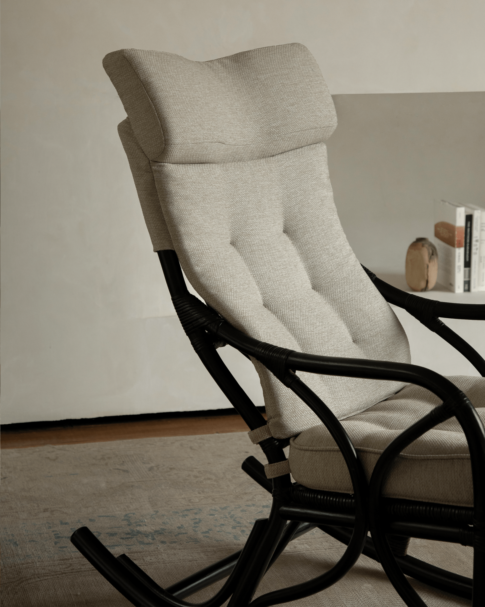 Aku Rattan Rocking Chair - ZM Home