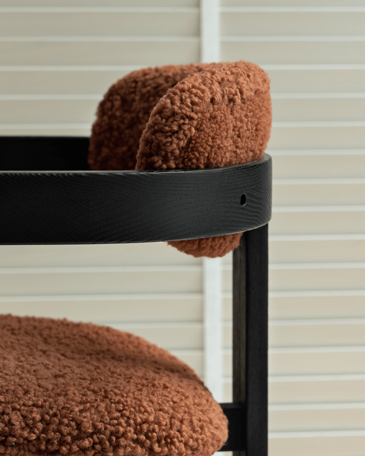 Pamplona Shearling Chair - ZM Home