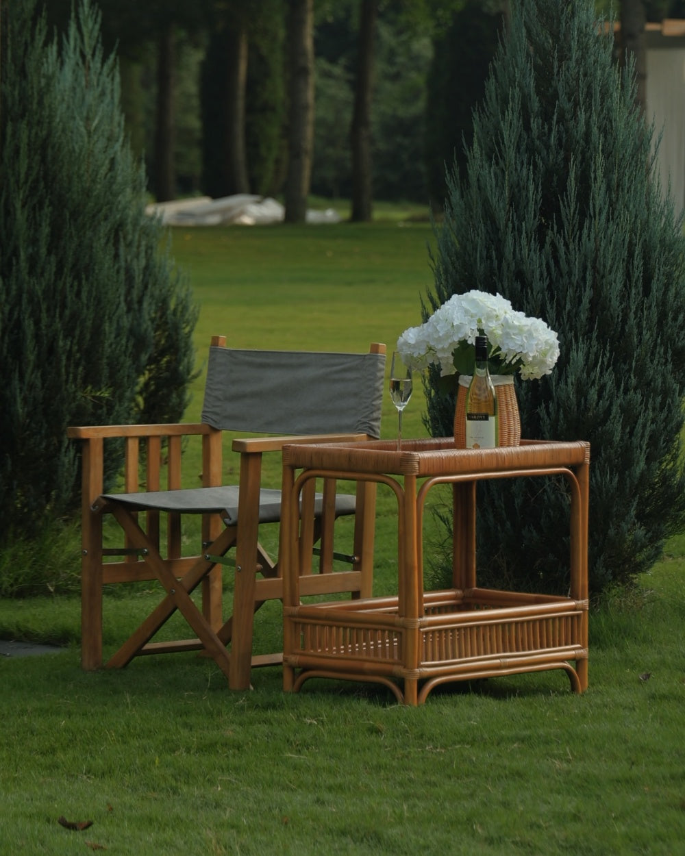 Kaeo Rattan End Table
