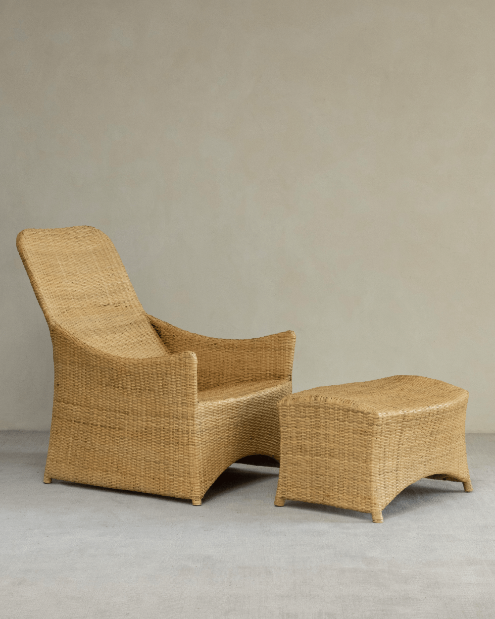 Slide Rattan Lounge Chair - ZM Home
